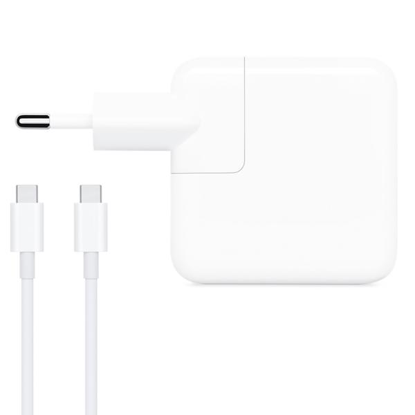 DeTech Τροφοδοτικό Ρεύματος, Για Apple, 29W, Type-C, Λευκο - 328
