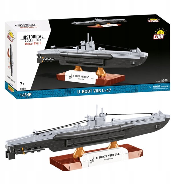 Deutsches U-Boot U-47 T.VIIB 1:300 (4858)