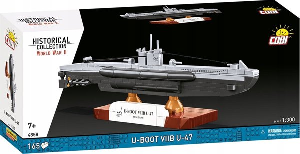 Deutsches U-Boot U-47 T.VIIB 1:300 (4858)
