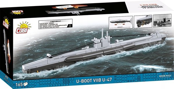Deutsches U-Boot U-47 T.VIIB 1:300 (4858)