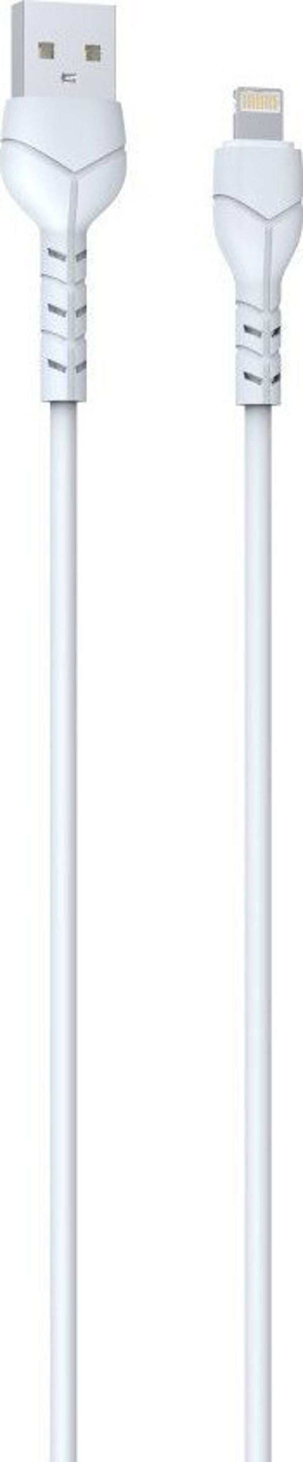 Devia cable Kintone V2 EC406 USB - Lightning 1,0 m 2,1A white set 30 pcs