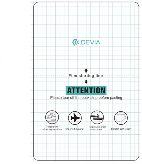 Devia Anticrash foil set for tablets for a cutting machine 20 pcs 22,5 x 32,5 cm