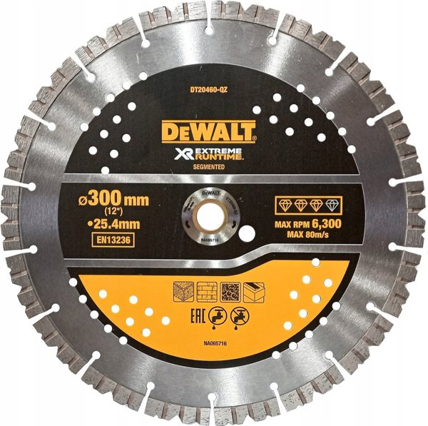 Δισκοπρίονο διαμαντιού Dewalt DEWALT 300mm ELITE Γενικής Χρήσης