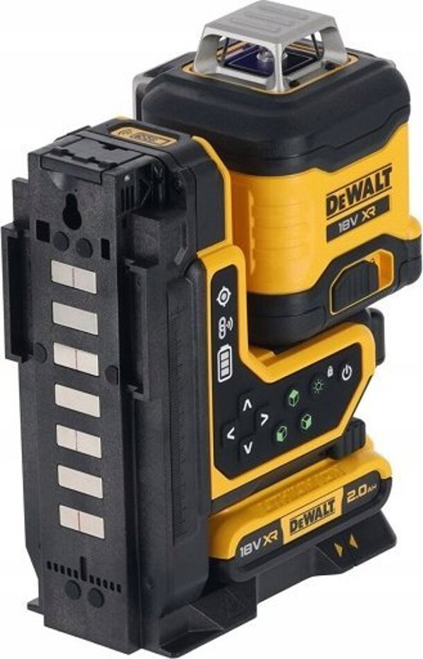 DeWalt DCLE34035D1 Γραμμικό Λέιζερ 18V Πράσινο 3x360° με 1x2.0Ah Μπαταρία