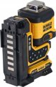 DeWalt DCLE34035D1 Γραμμικό Λέιζερ 18V Πράσινο 3x360° με 1x2.0Ah Μπαταρία