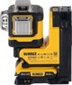 DeWalt DCLE34035D1 Γραμμικό Λέιζερ 18V Πράσινο 3x360° με 1x2.0Ah Μπαταρία
