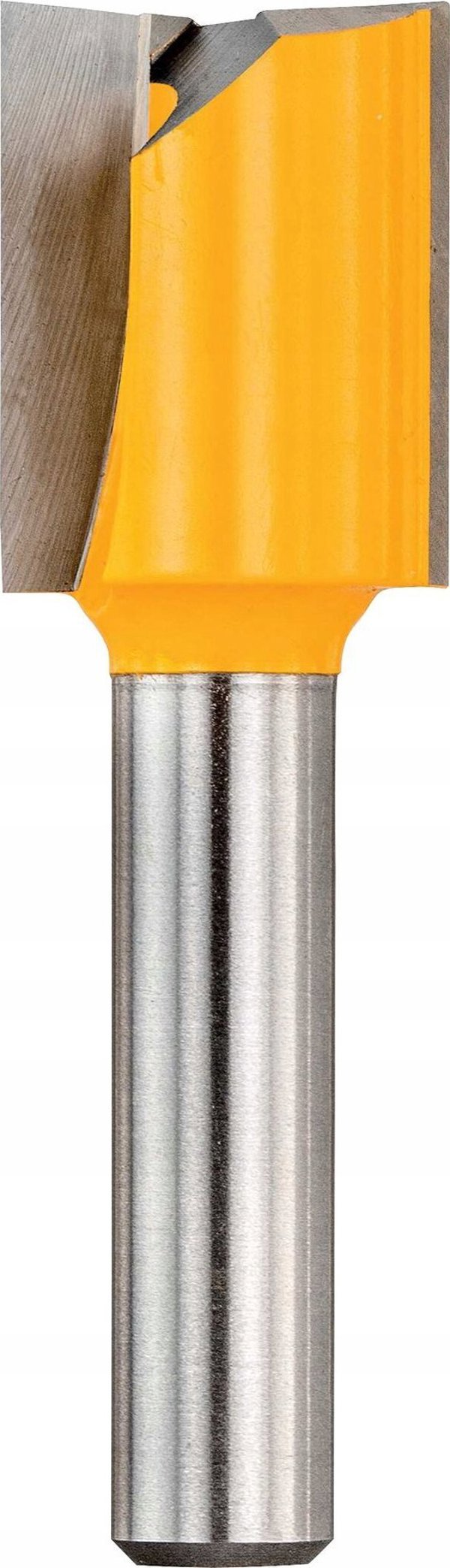 Dewalt Φρέζα Ευθείας Κοπής 16mm, Άξονας 8mm, Μήκος Εργασίας 20mm με Τεχνολογία Anti-kickback για Laminate