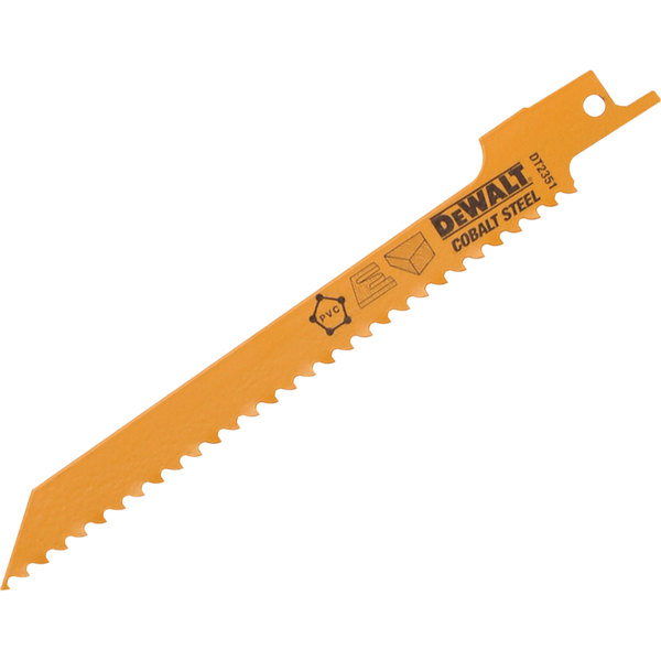 Dewalt Λεπίδες Σπαθόσεγας DT2351 για Μέταλλο, Κοβάλτιο, 152mm, 2 Τεμάχια
