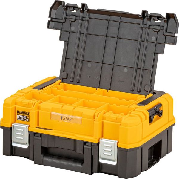 DeWalt DWST83344-1 Εργαλειοθήκη TSTAK VI με Ένθετο Αφρού και Ενισχυμένα Μεταλλικά Κλείστρα