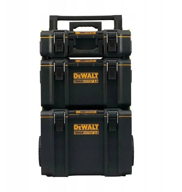 Dewalt Εργαλειοθήκη Με Ρόδες DWST83402-1, TSTAK, Αδιάβροχη, Με Τηλεσκοπική Λαβή, 8 Ιντσών