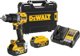 DeWalt DCD805P2T-QW Κρουστικό Δραπανοκατσάβιδο Μπαταρίας 18V με 2 Μπαταρίες Li-Ion 5.0Ah, 2 Ταχύτητες & Θήκη Μεταφοράς