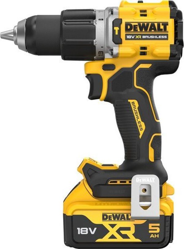 DeWalt DCD805P2T-QW Κρουστικό Δραπανοκατσάβιδο Μπαταρίας 18V με 2 Μπαταρίες Li-Ion 5.0Ah, 2 Ταχύτητες & Θήκη Μεταφοράς