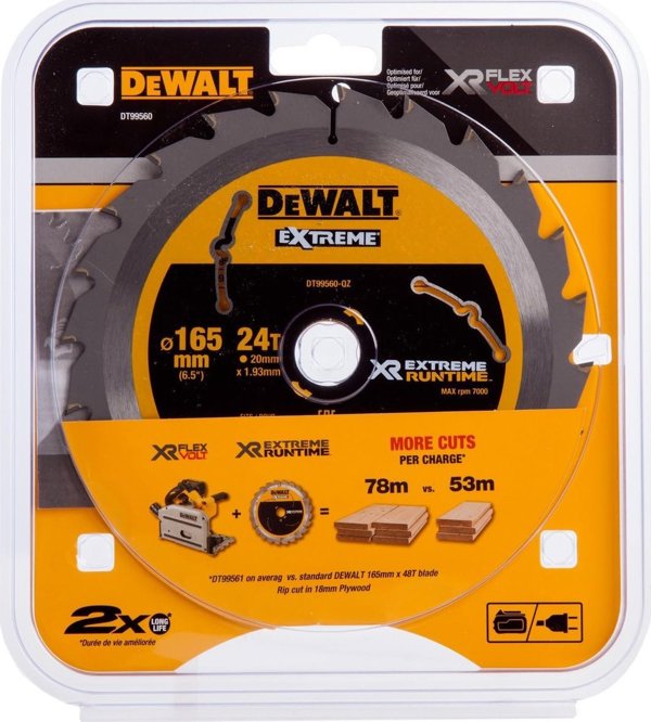 Dewalt DeWalt DT99560-QZ XR extreme Runtime circular