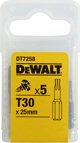 Μύτες κατσαβιδιού Dewalt για μύτες torx® torx 25mm t30 8450247 5035048012826