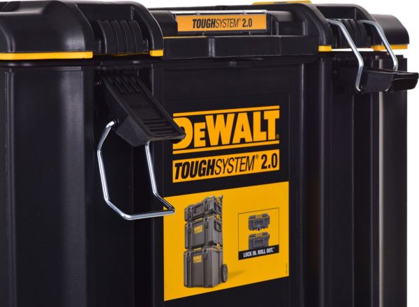 Dewalt DWST83342-1 Εργαλειοθήκη TSTAK IP54 Αδιάβροχη με Σύστημα Αυτόματης Στοίβαξης