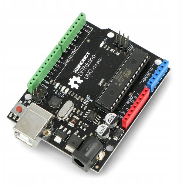 Dfrobot DFRduino Uno v3 - suderinamas su Arduino