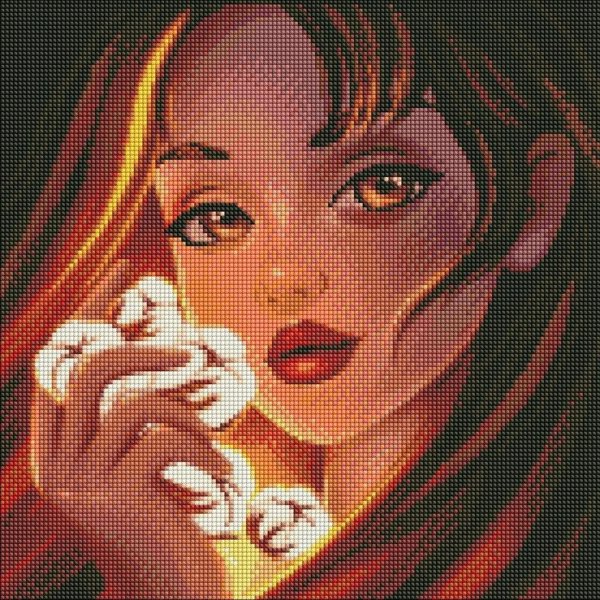 Diamentowa mozaika - Magiczna bawelna 40x40cm