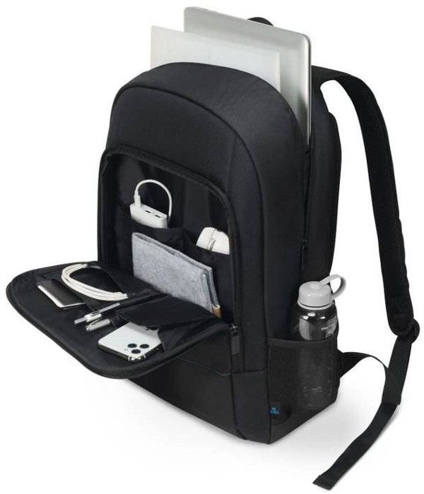 Dicota Backpack TWO 15-17,3" black