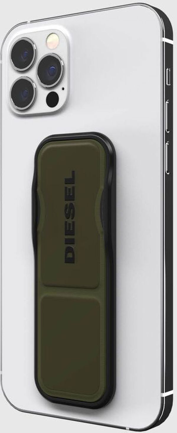 Diesel Grip & Stand Δαχτυλίδι για Smartphone & Tablet - Καθολική Βάση Στήριξης, Μαύρο