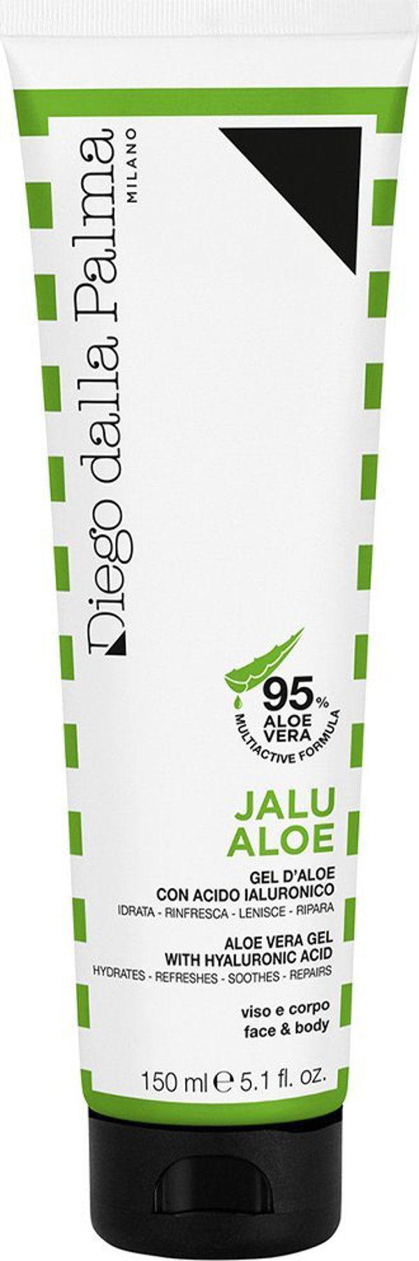 Diego Dalla Palma Jalu Aloe Καταπραϋντικό Τζελ Προσώπου & Σώματος με Υαλουρονικό Οξύ, 150ml