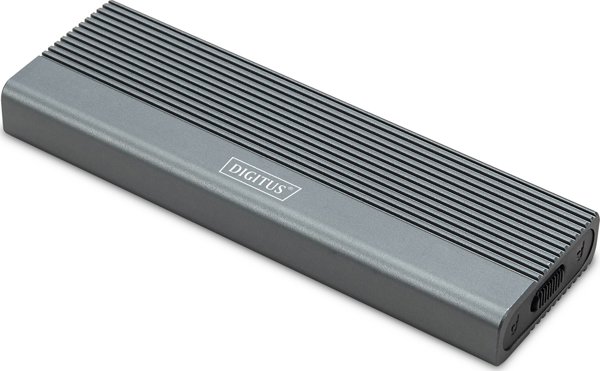 Digitus DA-71156 Θήκη για Σκληρούς Δίσκους M.2 SSD, Μαύρο