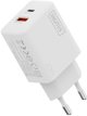 DIGITUS USB Ladeger�t 20W 1x USB-C 1x USB-A Weiss