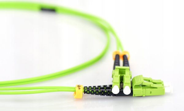 Digitus Οπτικό Καλώδιο Patch LC/LC OM5 50/125µ Duplex 10m, LSZH, Πράσινο