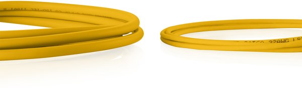 Digitus Καλώδιο Δικτύου CAT6 U/UTP Slim Patch 5m Κίτρινο
