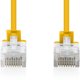 Digitus Καλώδιο Δικτύου CAT6 U/UTP Slim Patch 5m Κίτρινο