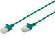 Digitus Καλώδιο Δικτύωσης CAT6 U/UTP Slim Patch 2m - Γκρι