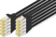 Digitus Καλώδιο Δικτύου Patch CAT 6A S/FTP, 1m, Μαύρο, LSZH