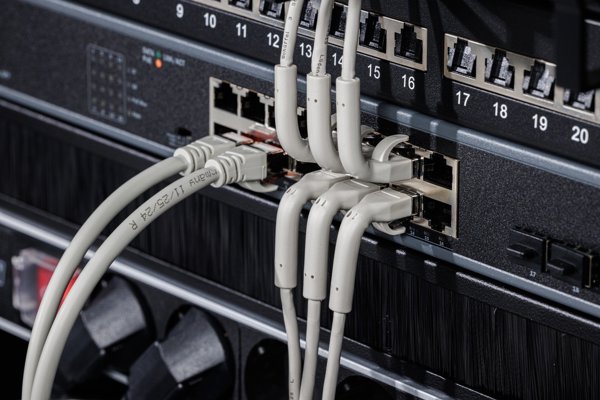 Digitus Κάμπελ κροσόβι κάτσω CAT 6A F-FTP, μιέτς, 1,5 μ, σάρυ, 10 στζ.