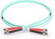 Digitus Καλώδιο Δικτύωσης Fiber Optic Patch Cord, ST/ST, Multimode OM3, 50/125 μm, Duplex, 10m, Μπλε