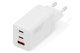 DIGITUS USB GaN Ladeger�t 67W 2x USB-C 1x USB-A Weiss