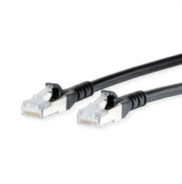 Digitus METZ CONNECT Kabel krosowy Cat.6A AWG 26, LSOH, czarny, 90 m