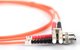 Digitus Καλώδιο Οπτικής Ίνας Patch LC/ST, Multimode OM2, 50/125 µ, Duplex, LSOH, 10m, Πορτοκαλί