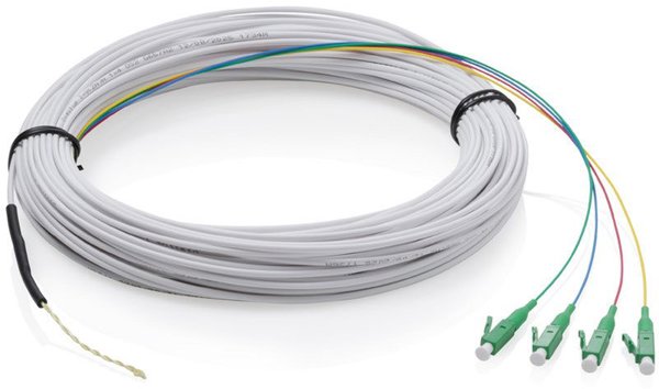 Digitus Καλώδιο Οπτικής Ίνας FTTH Drop Cable, 4-Fiber, 50m