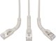 Digitus Γωνιακό καλώδιο δικτύου CAT 6A F-FTP, χαλκός, 5 m, γκρι