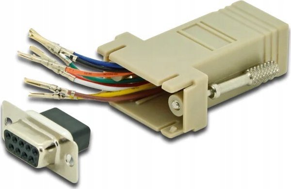 Digitus Αντάπτορας RS 232 DB9 σε RJ45 Modular, Θηλυκός (F)