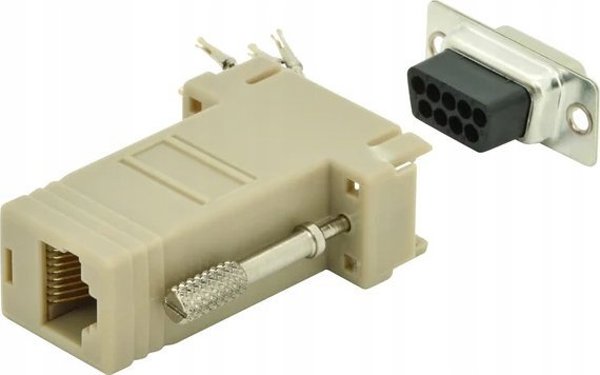 Digitus Αντάπτορας RS 232 DB9 σε RJ45 Modular, Θηλυκός (F)