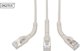 Digitus Καλώδιο κροσσύ γωνιακό CAT 6A F-FTP, χάλκινο, 0,3 μ, γκρι