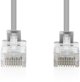 Digitus Καλώδιο Δικτύου CAT6 U/UTP Slim Patch 3m Γκρι