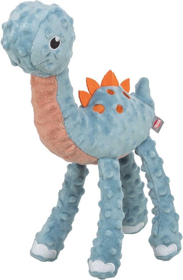 Dinozaur, παιχνίδι για σκύλους, λούτρινο, 38 cm, με ήχο και φύλλο που θροΐζει
