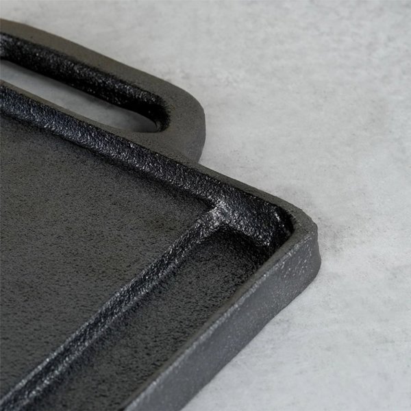 ΔΙΠΛΗΣ ΟΨΗΣ ΜΑΝΤΕΜΕΝΙΑ ΠΛΑΚΑ ΓΚΡΙΛ 45,5x22,5cm CAST LINE 199047