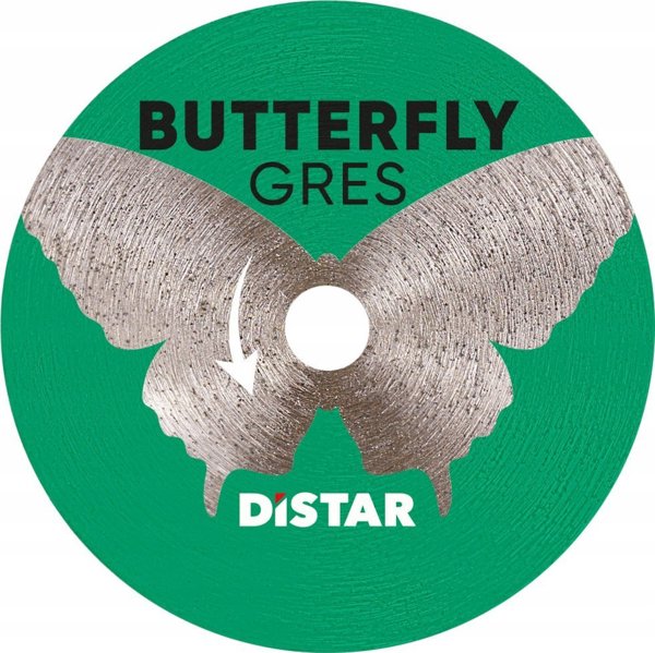 Διαμαντένιος Δίσκος Di-Star Butterfly 45° για Πλακάκια 125 x 1.4 x 22.2 mm