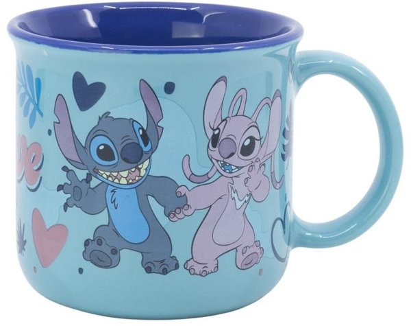 Disney Stitch - Kubek ceramiczny w pudelku prezentowym Stitch & Angel 355 ml