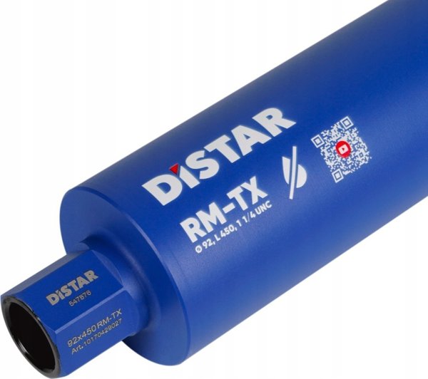 DISTAR DIAMOND CROWN RM-TX 1 1/4" 92mm x 450mm DRY