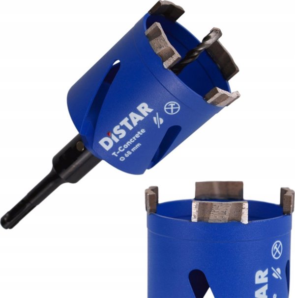 Διαμαντοκορώνα Distar DDS-W 68x65mm για Μπετόν (T-Concrete)