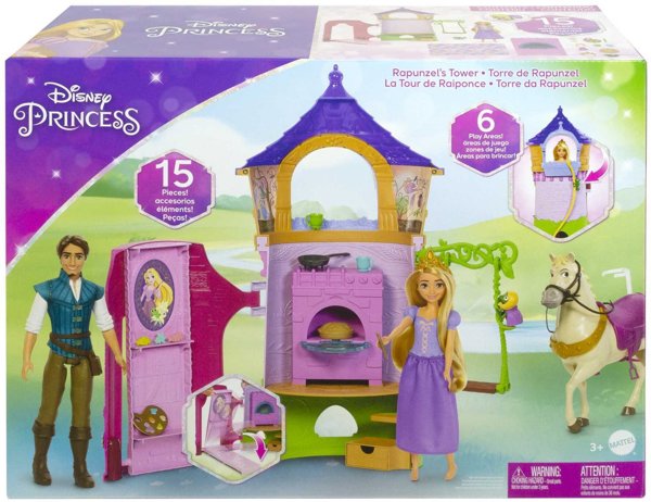 Disney Πύργος Ραπουνζέλ με Κούκλα HMV99 /1