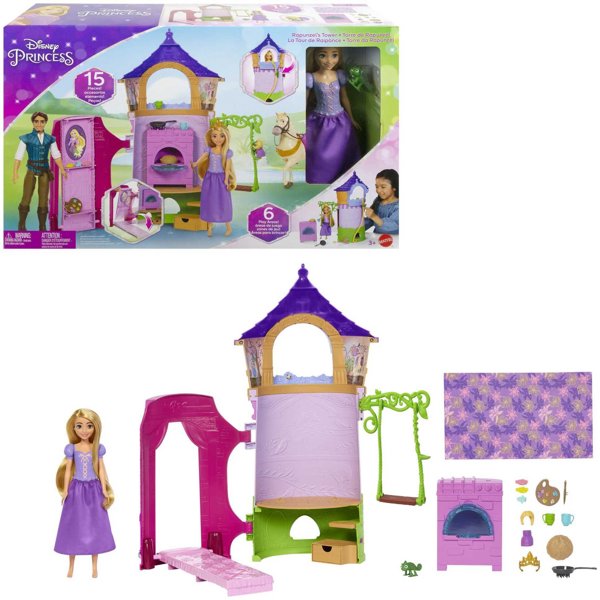 Disney Πύργος Ραπουνζέλ με Κούκλα HMV99 /1